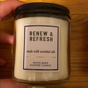 White Barn single wick: Renew & Refresh